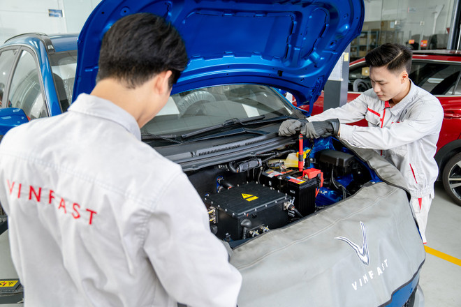 Vinfast triển khai hệ thống "xưởng dịch vụ không ngày nghỉ" ảnh 2