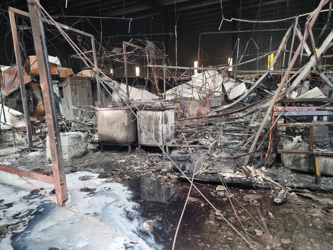 Bắc Ninh: Hỏa hoạn tại Công ty Trách nhiệm hữu hạn Yesung Vina ảnh 1