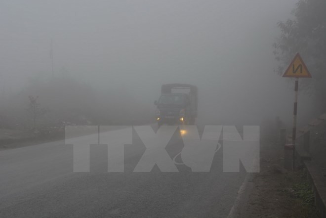 Ảnh hưởng không khí lạnh, vùng núi Đông Bắc Bộ xuống dưới 13 độ C ảnh 1