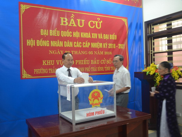 Danh sách trúng cử đại biểu Quốc hội và HĐND tỉnh Thái Bình ảnh 1