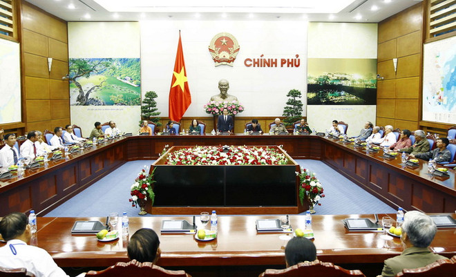 Phó Thủ tướng Vũ Đức Đam tiếp đoàn người có công Khánh Hòa ảnh 1