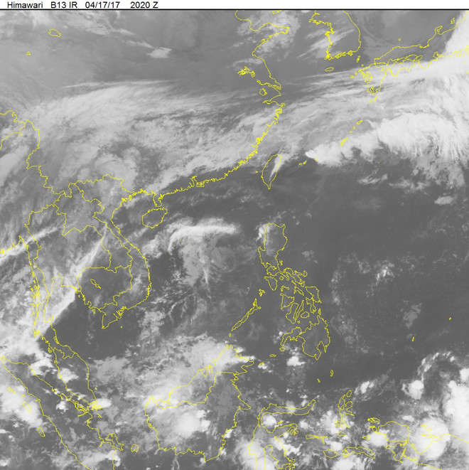 Áp thấp nhiệt đới suy yếu, các tỉnh Bắc Bộ có mưa dông rải rác ảnh 1