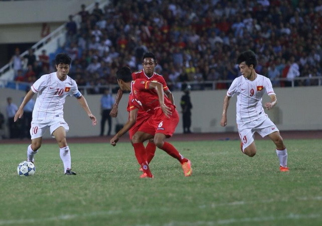 [Photo] Cận cảnh chiến thắng của U19 Việt Nam trước U19 Myanmar ảnh 2