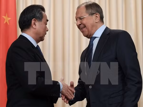 Nga-Trung Quốc duy trì đối thoại trên tất cả các phương diện ảnh 1