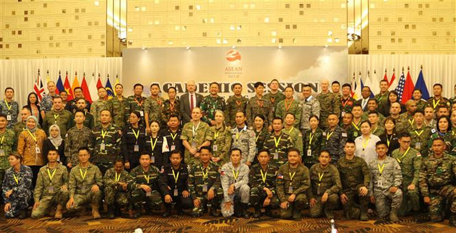 ASEAN+ diễn tập hỗ trợ nhân đạo và cứu trợ thảm họa thiên tai ảnh 1