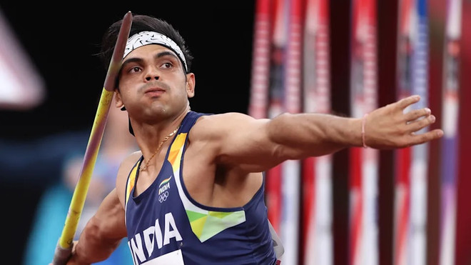 Vận động viên Neeraj Chopra. (Nguồn: Olympics) 10 vận động viên đáng xem nhất Đại hội Thể thao châu Á lần thứ 19 ảnh 2