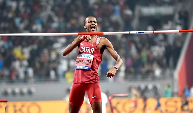 Vận động viên Mutaz Essa Barshim cua Qatar. (Nguồn: athletics) 10 vận động viên đáng xem nhất Đại hội Thể thao châu Á lần thứ 19 ảnh 1