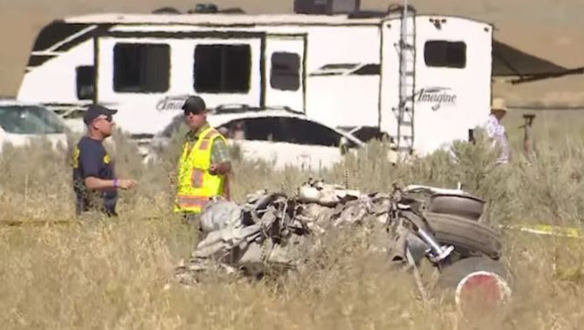 Mỹ: Tai nạn trong cuộc trình diễn đua máy bay, 2 phi công thiệt mạng ảnh 1