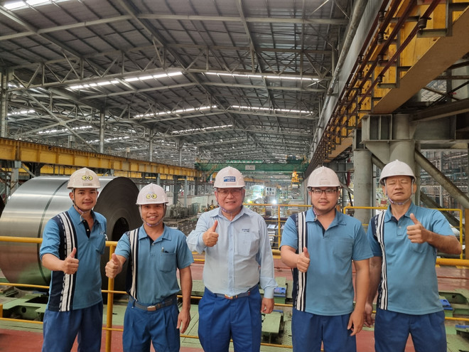 POSCO Vietnam's cold rolling mill.jpg