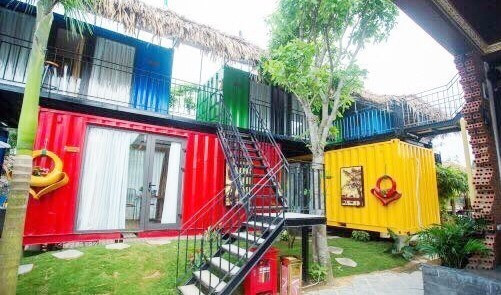 Trải nghiệm độc đáo tại khách sạn container ở trung tâm Đồng Hới ảnh 1