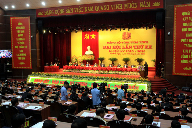 [Photo] Đại hội đại biểu Đảng bộ tỉnh Thái Bình lần thứ XX ảnh 3