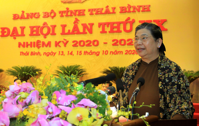 [Photo] Đại hội đại biểu Đảng bộ tỉnh Thái Bình lần thứ XX ảnh 2