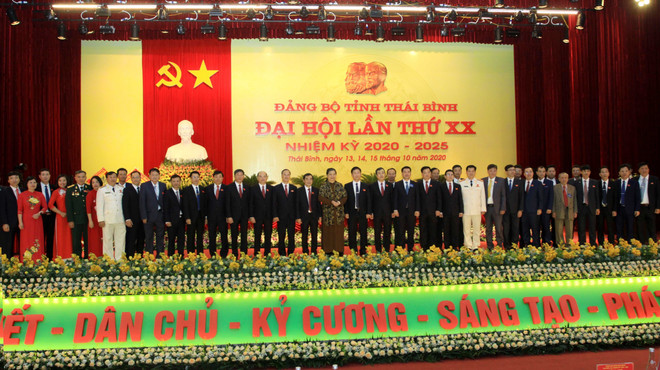 [Photo] Đại hội đại biểu Đảng bộ tỉnh Thái Bình lần thứ XX ảnh 4