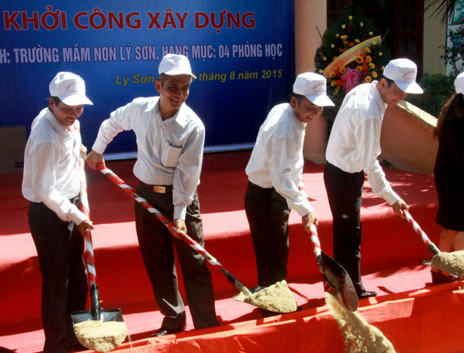 5,3 tỷ đồng xây dựng trường mầm non trên huyện đảo Lý Sơn ảnh 1