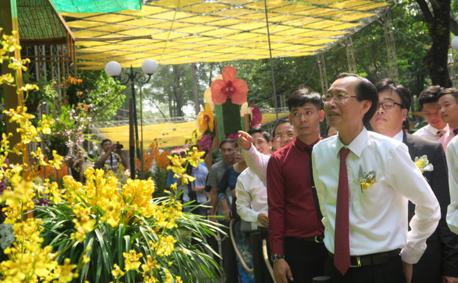 Khai mạc Festival hoa lan năm 2019 tại Thành phố Hồ Chí Minh ảnh 1