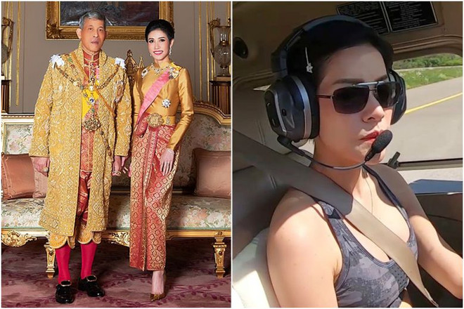 Người phối ngẫu hoàng gia của vua Thái Lan Maha Vajirusongkorn, cựu y tá quân đội Sineenat Wongvajirapakdi, đã bị tước bỏ tước hiệu Hoàng quý phi. (Nguồn: AFP) Nhà vua Thái Lan tước bỏ mọi tước hiệu của Hoàng quý phi Sineenat ảnh 1