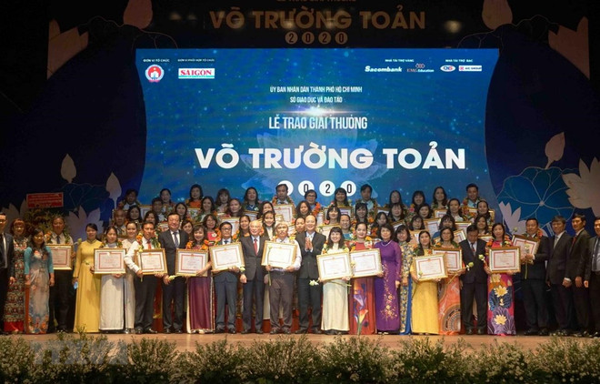 TP Hồ Chí Minh: 50 nhà giáo được trao tặng giải thưởng Võ Trường Toản ảnh 1