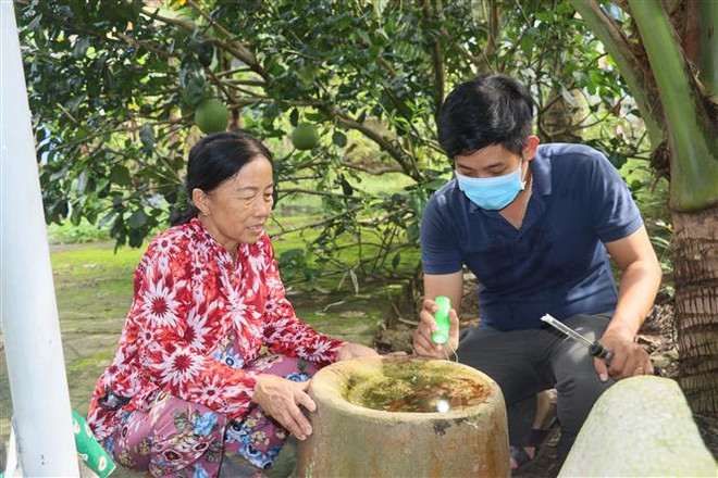 Vĩnh Long nỗ lực khống chế bệnh sốt xuất huyết trên địa bàn ảnh 1