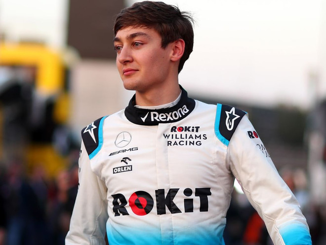 Tay đua George Russell. (Nguồn: planetf1) Năm điều người hâm mộ chờ đợi trước khi F1 năm 2019 kết thúc ảnh 4