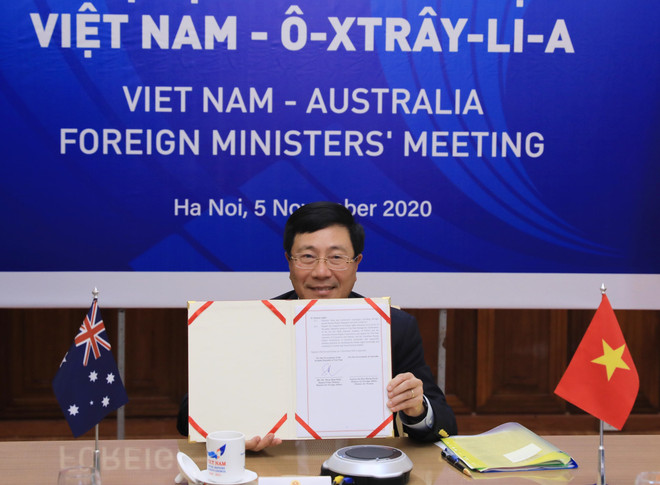 Hội nghị Bộ trưởng Ngoại giao thường niên Việt Nam-Australia lần hai ảnh 1