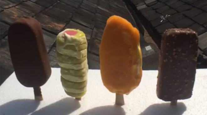 Clip về "cuộc chiến" các que kem thu hút hàng triệu lượt xem ảnh 1