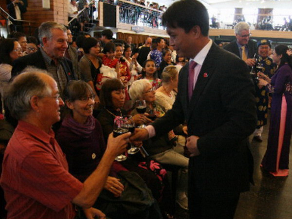 Gặp mặt kiều bào tại New Zealand nhân dịp xuân Ất Mùi 2015 ảnh 1