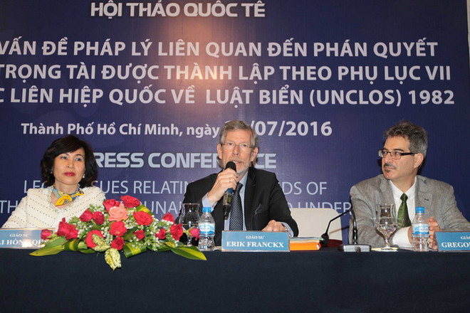 Hội thảo quốc tế về phán quyết của Tòa Trọng tài sắp diễn ra ở TP.HCM ảnh 2