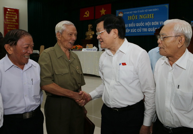 Chủ tịch nước: Dồn sức thực hiện những điều cử tri còn gửi gắm ảnh 1