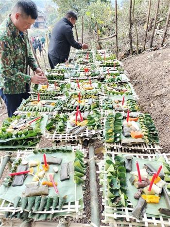 Độc đáo Lễ cúng bản của cộng đồng dân tộc Lào ở Điện Biên ảnh 2