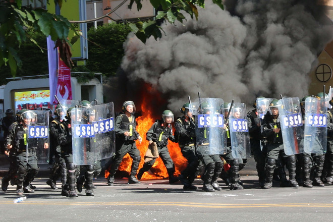 Gần 4.000 người tham gia diễn tập tại Thành phố Hồ Chí Minh ảnh 1