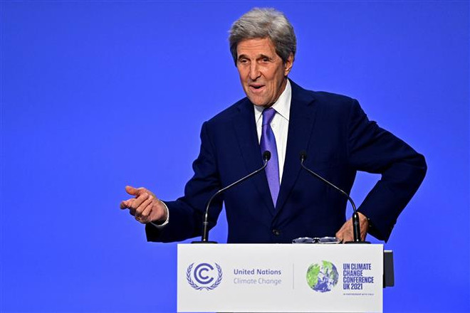 Đặc phái viên Tổng thống Mỹ John Kerry thăm Ai Cập trước thềm COP27 ảnh 1