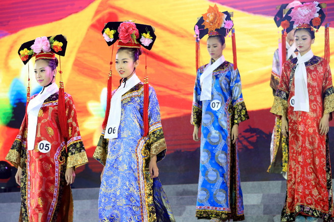 [Photo] Cuộc thi chung kết Hoa hậu Trung Quốc lần thứ 9 ảnh 2