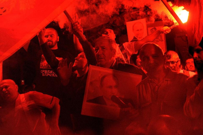 3.000 người biểu tình ở Montenegro đòi chính phủ phải từ chức ảnh 1