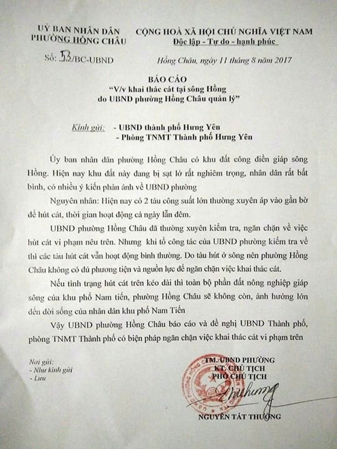 Bài 1: 'Cát tặc' vẫn rút ruột lòng sông Hồng ở khu vực Hưng Yên ảnh 4