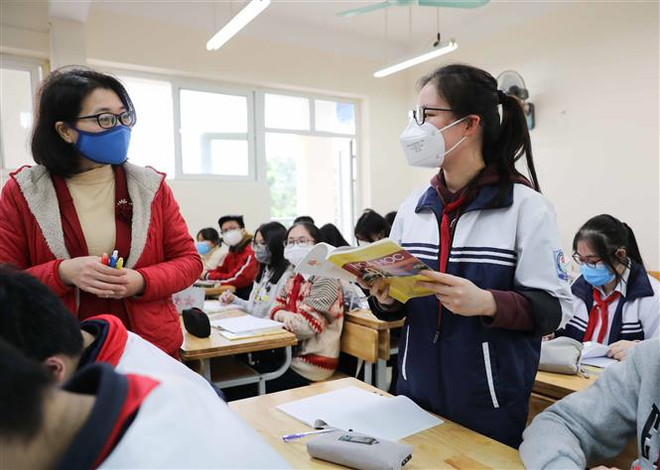 Sẵn sàng phương án xử trí khi có học sinh mắc COVID-19 trong trường ảnh 1