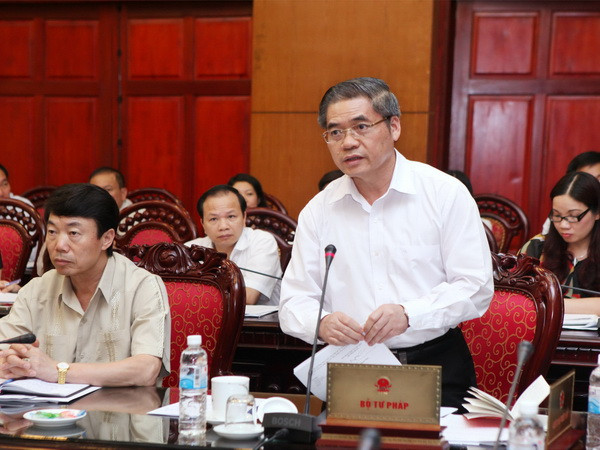 Thảo luận về số vấn đề của dự án Luật tổ chức TAND sửa đổi ảnh 1