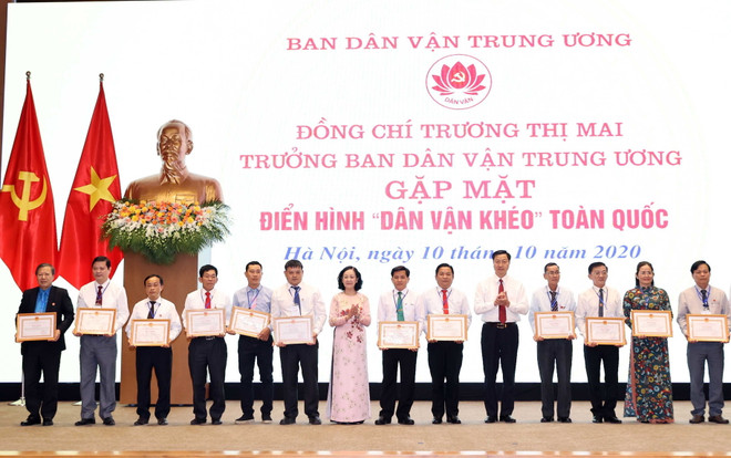 Trưởng ban Dân vận TW: 'Dân vận khéo thì việc gì cũng thành công' ảnh 2