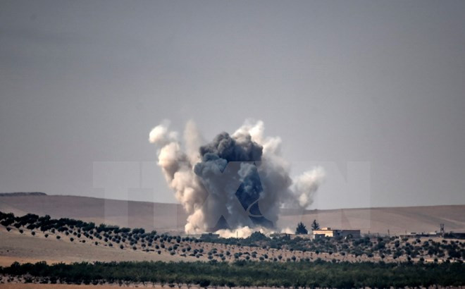 Thổ Nhĩ Kỳ đáp trả các vụ nã súng ở khu vực biên giới giáp Syria ảnh 1