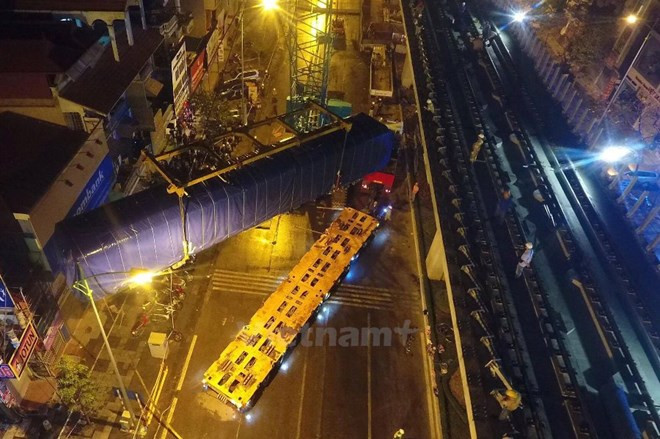 Chạy thử kỹ thuật đường sắt đô thị Cát Linh-Hà Đông vào tháng Mười ảnh 1