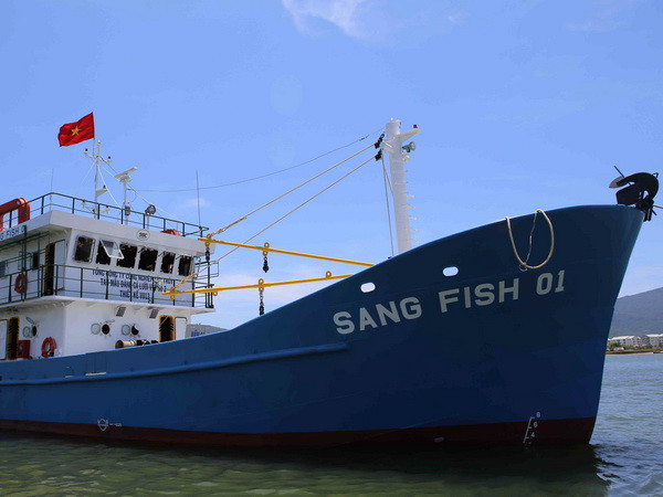 Quảng Nam thí điểm các mô hình đóng tàu bằng vật liệu mới ảnh 1