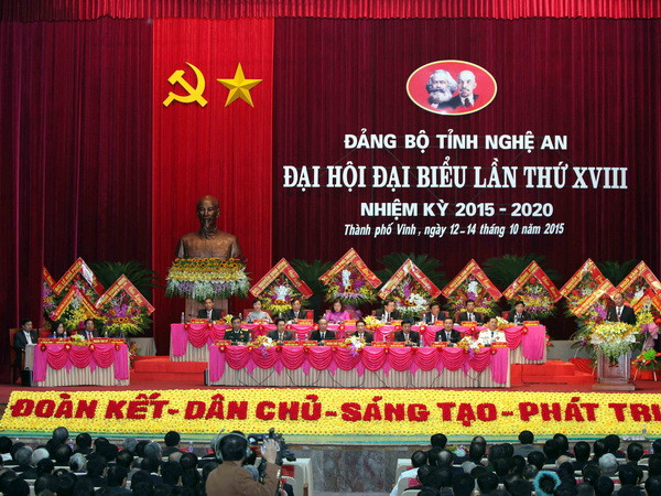 Phó Thủ tướng dự lễ khai mạc Đại hội Đảng bộ tỉnh Nghệ An ảnh 1