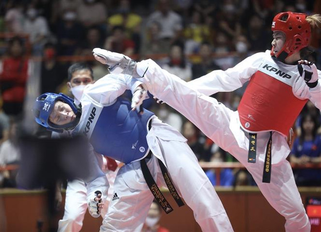 Tuyển thủ Taekwondo nữ Việt Nam liên tiếp giành 2 Huy chương Vàng ảnh 1