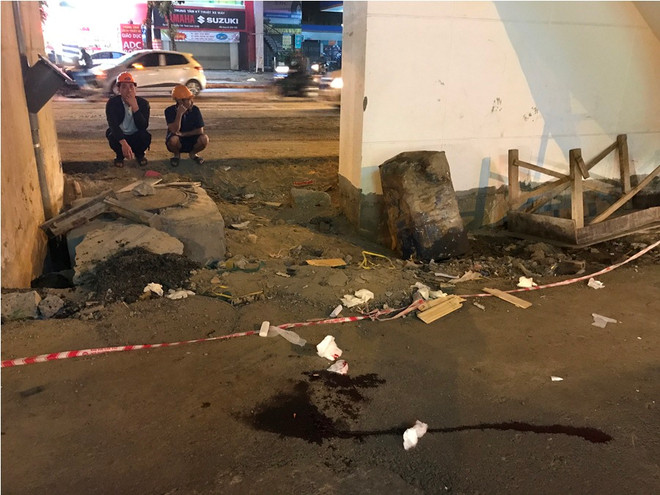 Lại nghi vấn công nhân rơi từ nhà ga đường sắt Cát Linh-Hà Đông ảnh 1
