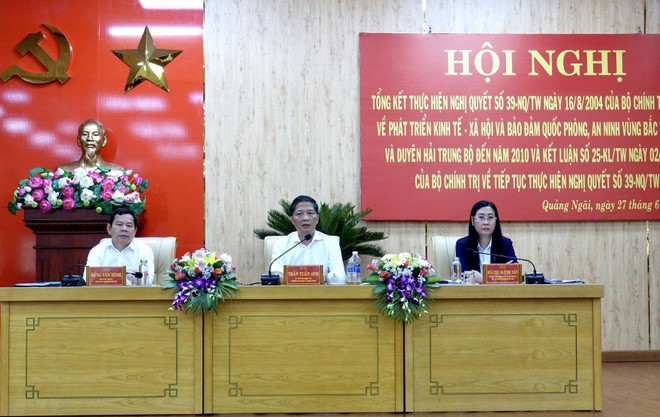 Trưởng ban Kinh tế TW: Quảng Ngãi cần tạo ra “làn sóng” đầu tư mới ảnh 1