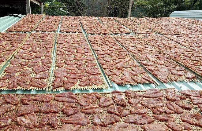 [Photo] Bò một nắng - đặc sản của vùng chảo lửa Tây Nguyên ảnh 5