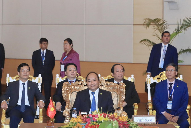 [Photo] Thủ tướng dự họp kín các nhà lãnh đạo Ủy hội sông Mekong ảnh 1