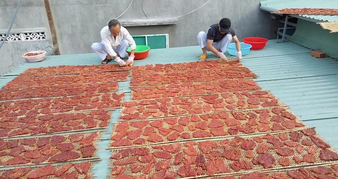 [Photo] Bò một nắng - đặc sản của vùng chảo lửa Tây Nguyên ảnh 4