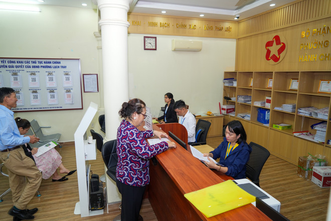 Ảnh minh họa. (Nguồn: Cổng thông tin điện tử thành phố Hải Phòng) hai phong cai cach hanh chinh2.jpg