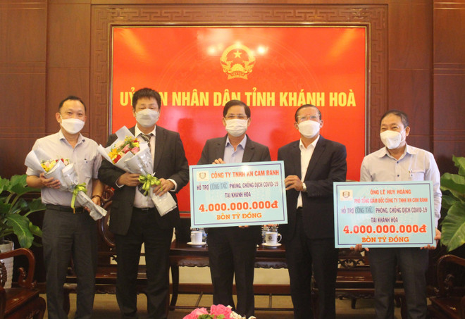 Khánh Hòa tiếp nhận trên 72 tỷ đồng ủng hộ công tác phòng, chống dịch ảnh 1