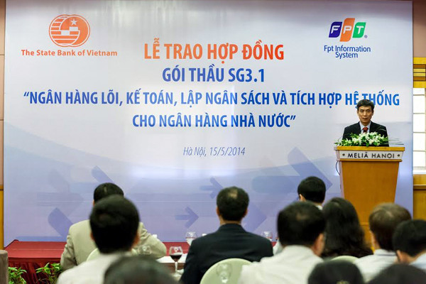 FPT đã trúng gói thầu sau các vòng kiểm tra kỹ lưỡng. (Ảnh: FPT) FPT IS trúng dự án 9 triệu USD từ Ngân hàng Nhà nước ảnh 1
